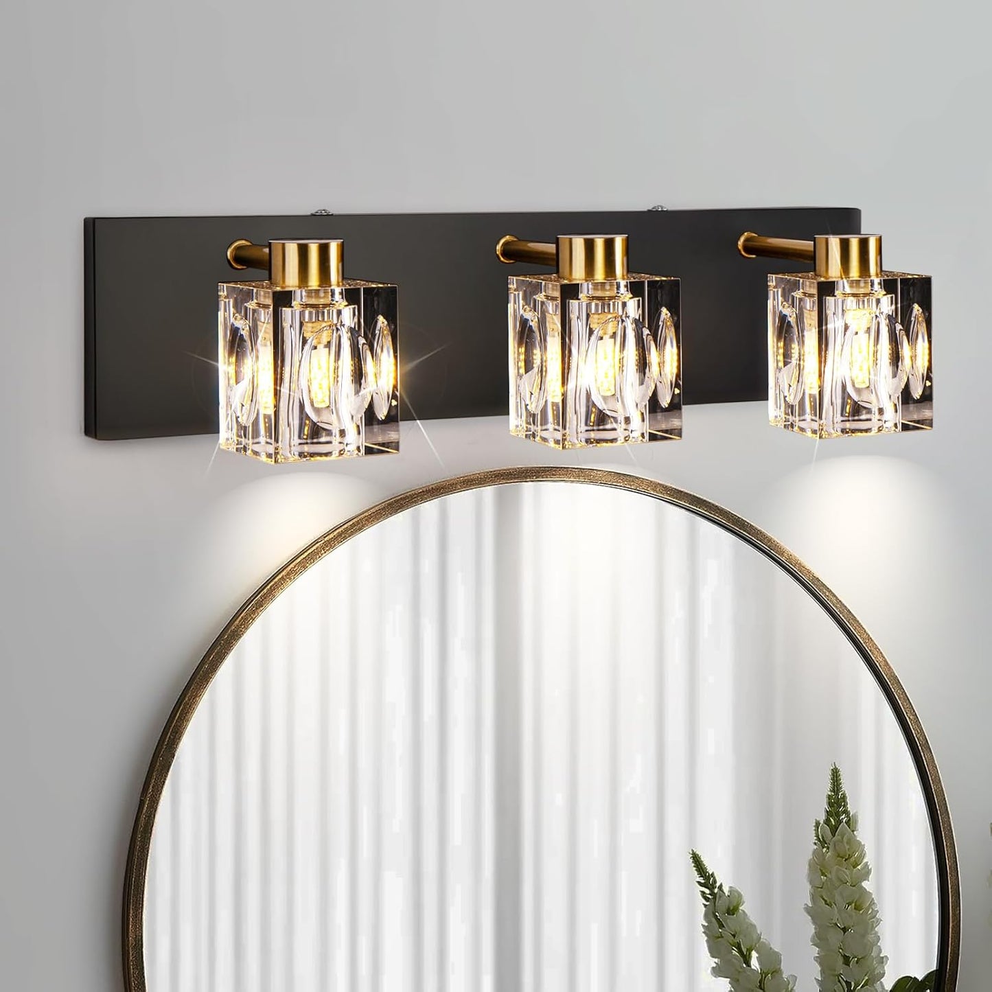 Modern Crystal Vanity Lights for Elegant Bathroom Decor
