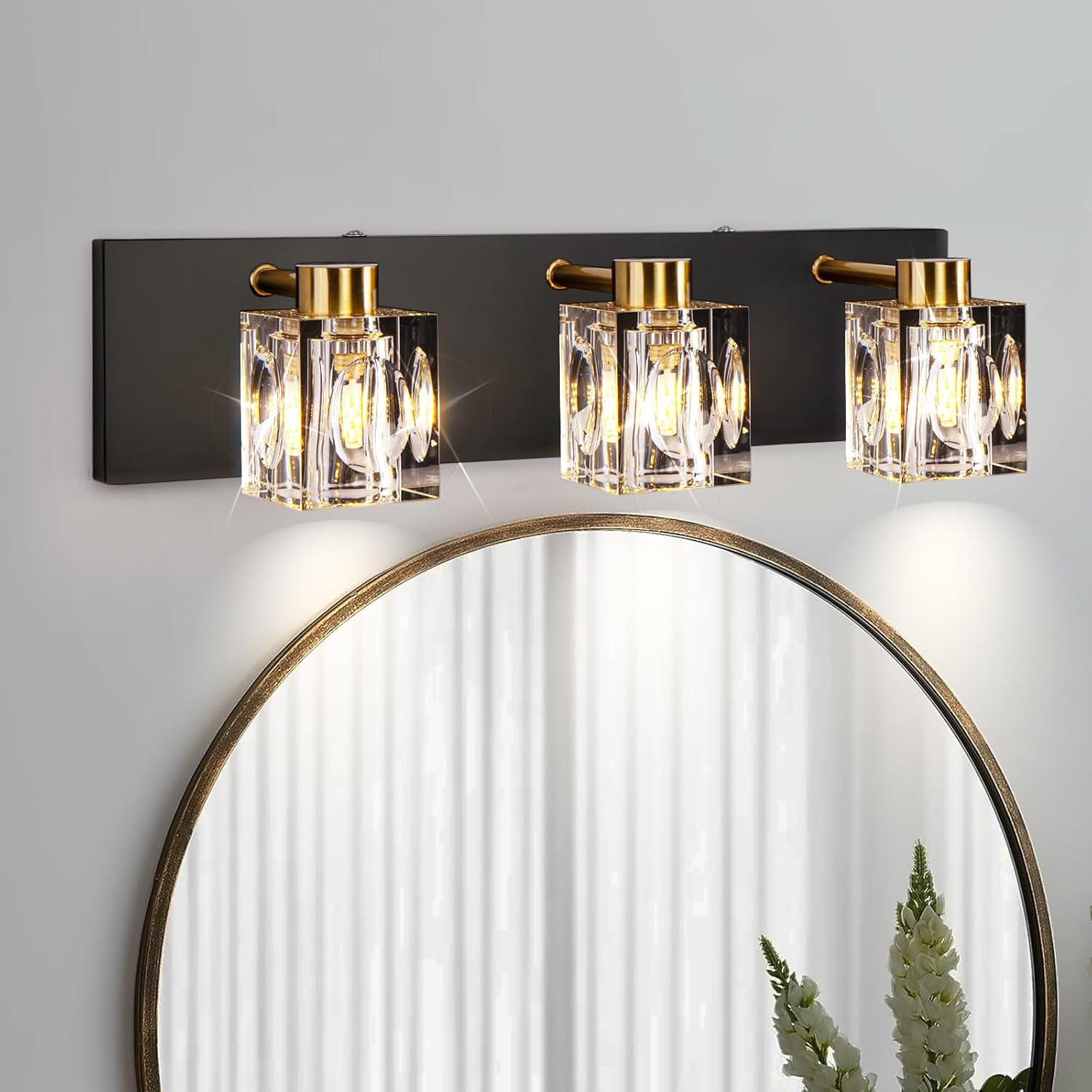 Modern Crystal Vanity Lights for Elegant Bathroom Decor