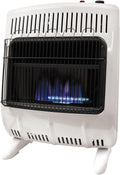 Vent Free Blue Flame Dual Fuel 20,000 BTU Heater - Efficient Heat
