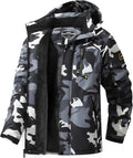 Men's Ski Jacket Warm Winter Snow Coat Waterproof Windbreaker MAOYSSEN