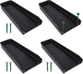 Gutter Downspout Extensions 4 Pack - Durable Splash Blocks