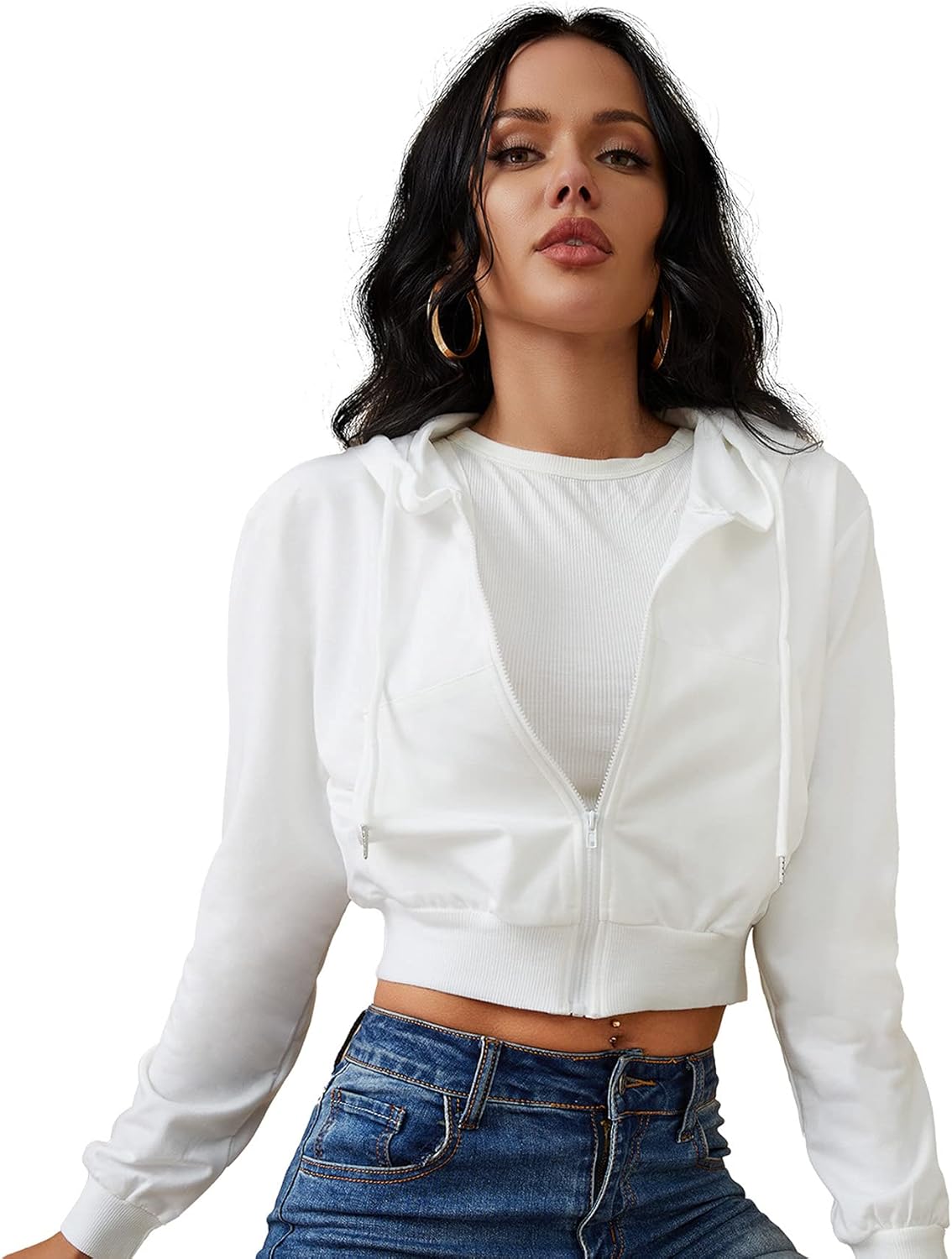 Cozy Crop Hoodie by MilanPavilion