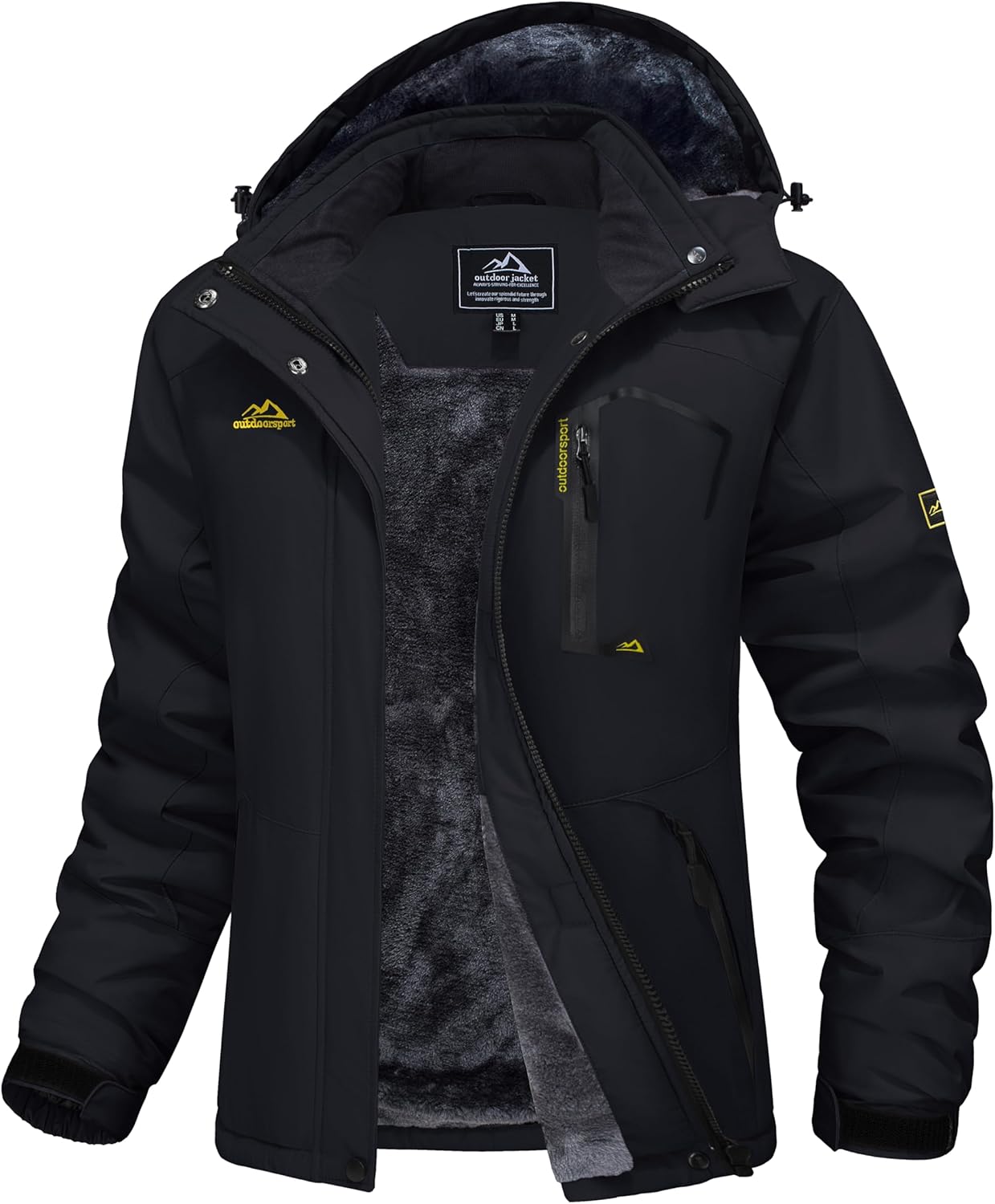 MAGCOMSEN Womens Ski Jacket Waterproof Insulated Winter Coat