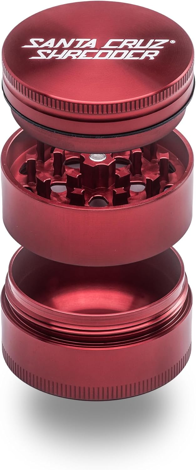 Santa Cruz Shredder 3-Piece Spice Grinder with Knurled Top