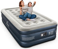 iDOO Twin Air Mattress with Built in Pump for Comfort and Ease