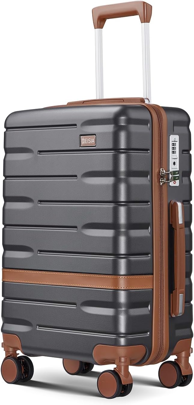 20 Inch Carry-on Luggage Set with Spinner Wheels and TSA Lock