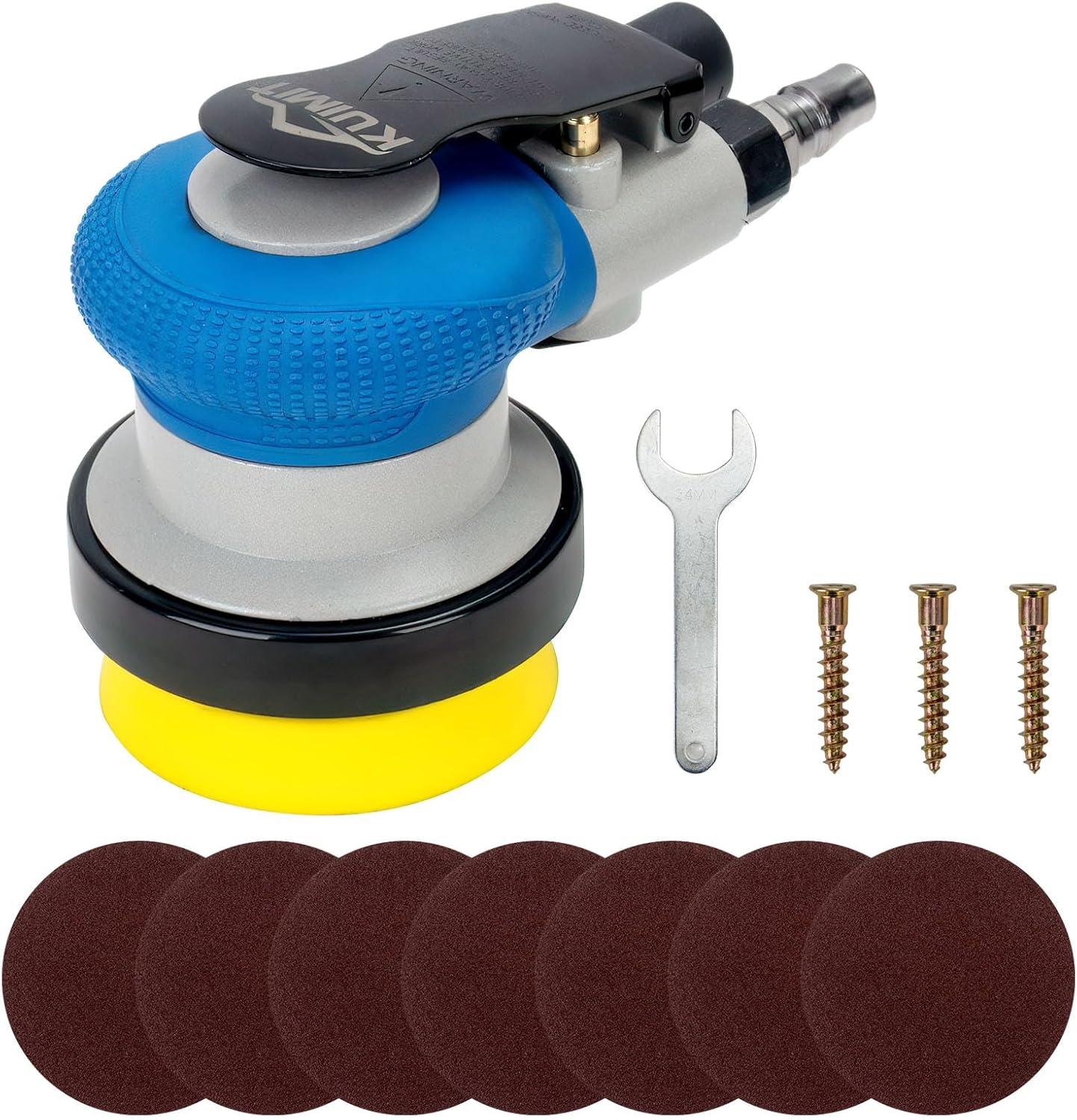 3-Inch Mini Air Sander for Auto Detailing and Small Projects