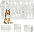 Dog Playpen with Door 10-Panel Fence - Easy Assemble & Secure