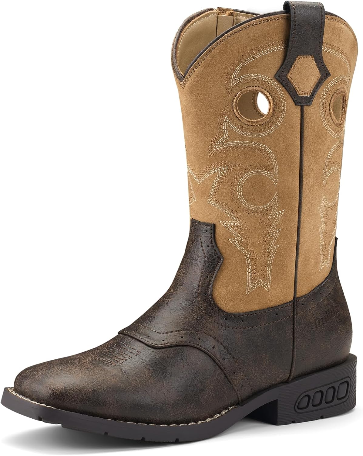 Rollda Boys Cowboy Boots for Kids - Stylish Western Design