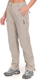 Little Donkey Andy Womens Stretch Convertible Pants - Zip Off Hiking