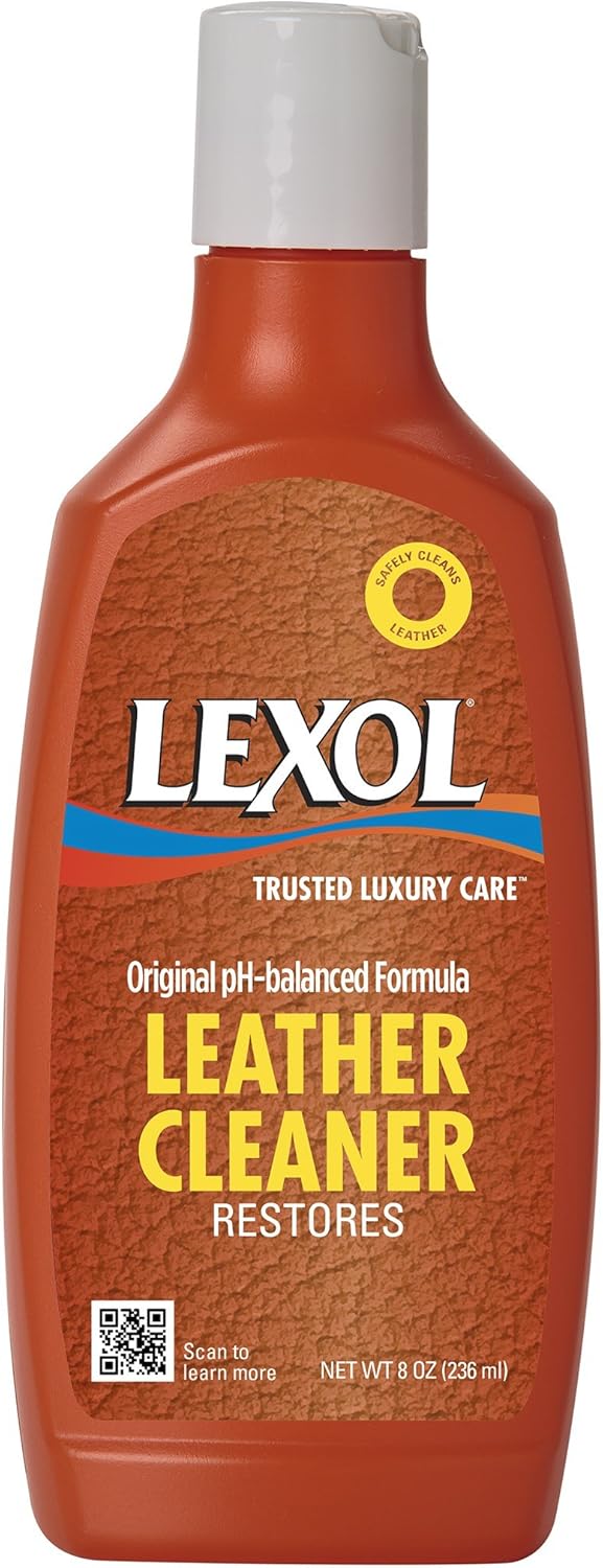 Lexol 1108 8oz Leather PH Cleaner - Restore Leather Brilliance