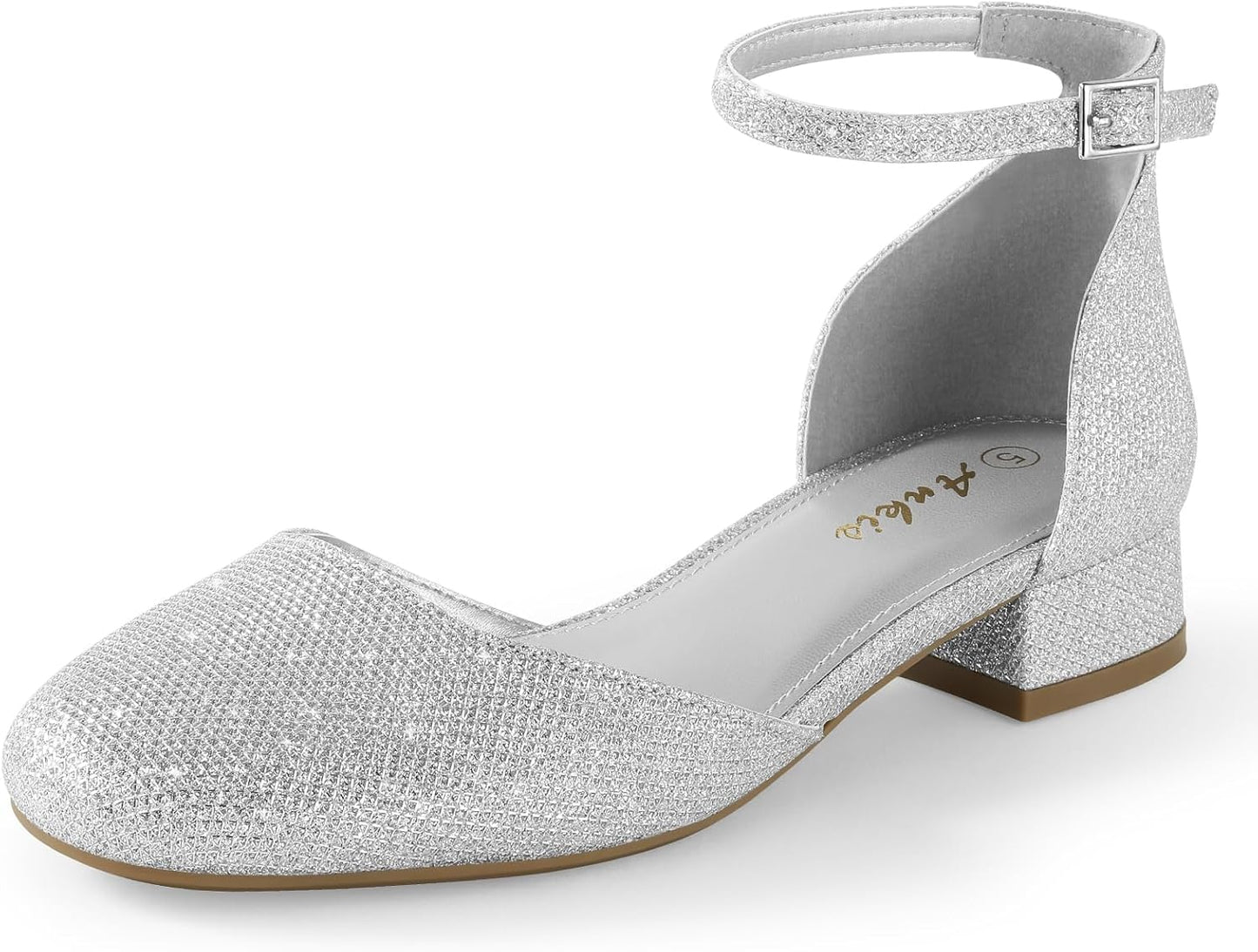 Ankis Closed Toe Heels for Women - Chic Comfort and Style
