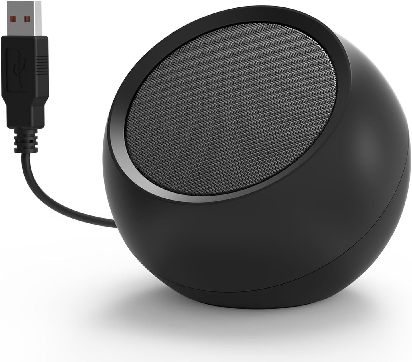 [Upgraded] Portable USB Computer Speakers: Crystal Clear Sound & Rich Bass