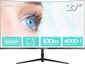 27 inch 1800R Curved Monitor 100Hz 1080p - Smooth Gaming & Work