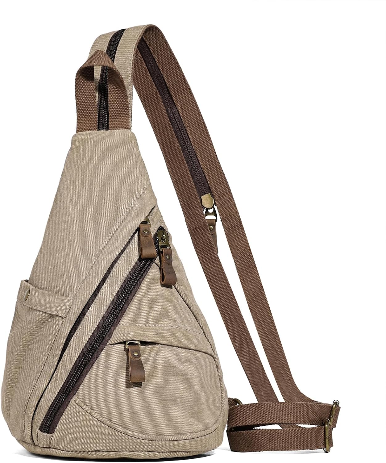 KL928 Canvas Sling Bag - Versatile Crossbody Backpack for All