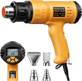 SEEKONE 1800W Heat Gun Kit with LCD Display and Nozzles