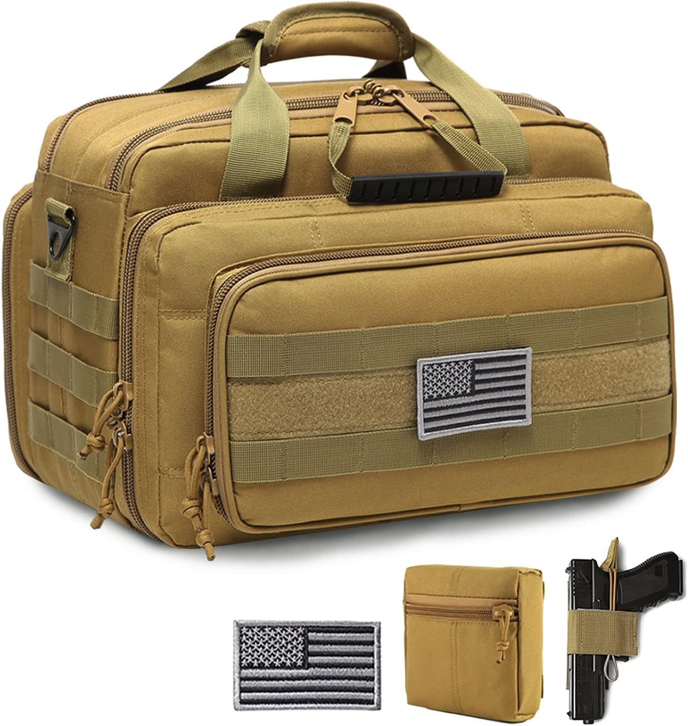 Gun Case Bag Deluxe Medium Size for Tactical Firearm Storage