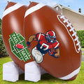 Giant Inflatable Football 2-Pack with Tees - 39 in Party Decor