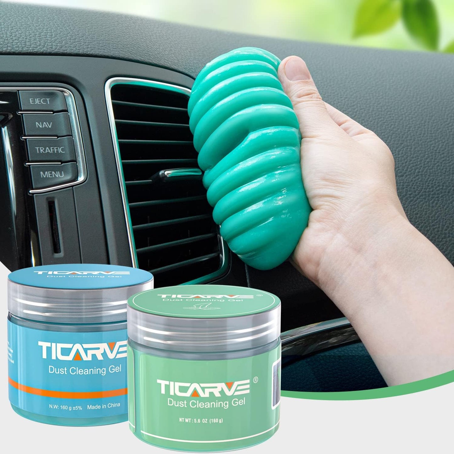 Ultimate Automotive Cleaning Gel Duo by TICARVE