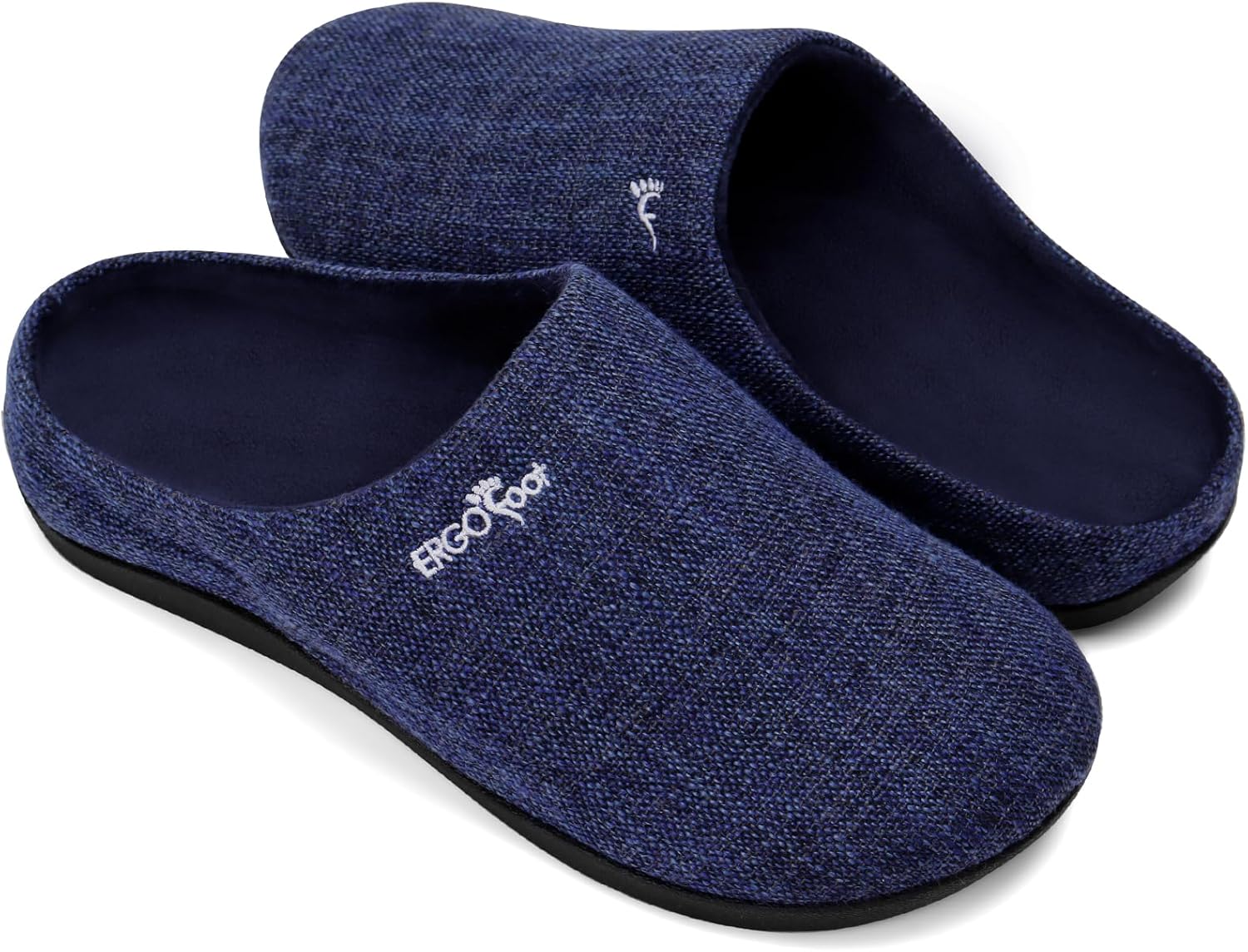 ERGOfoot Orthotic Slippers for Plantar Fasciitis Pain Relief