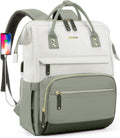 15.6 Inch Laptop Backpack for Women with USB Charging Port