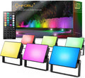 RGBW Flood Lights Outdoor Remote Control - Color Changing Uplights