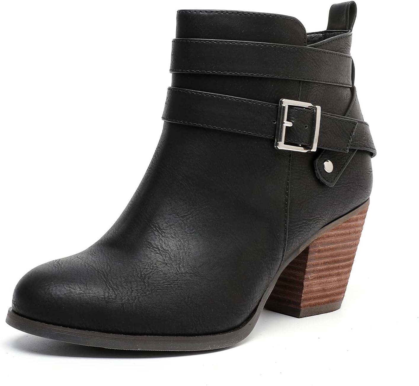 Luoika Women's Wide Width Ankle Boots for Extra Comfort