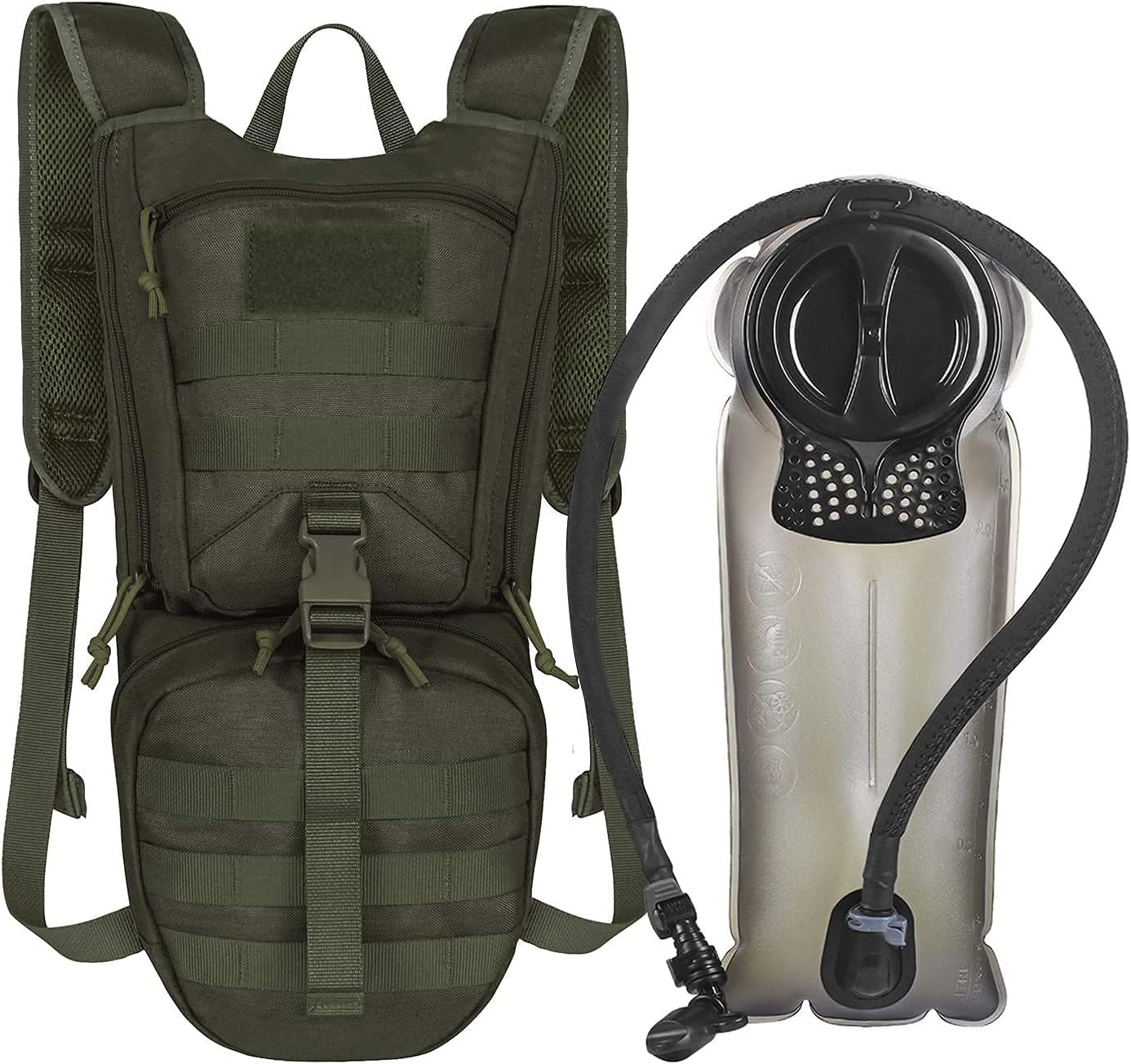 Unigear Tactical Hydration Pack with 3L Bladder for Outdoor Use