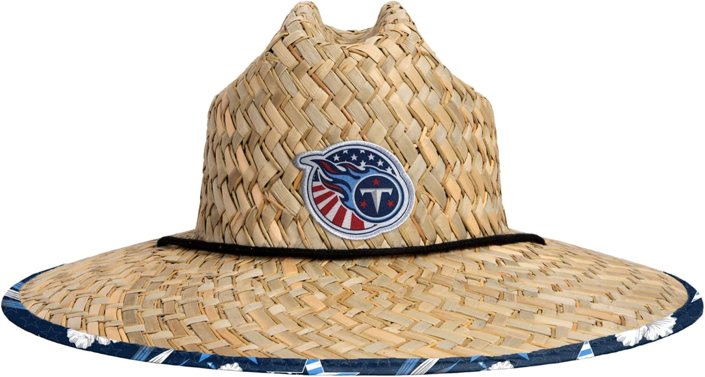 FOCO Men's NFL Team Logo Floral Lifeguard Beach Hat
