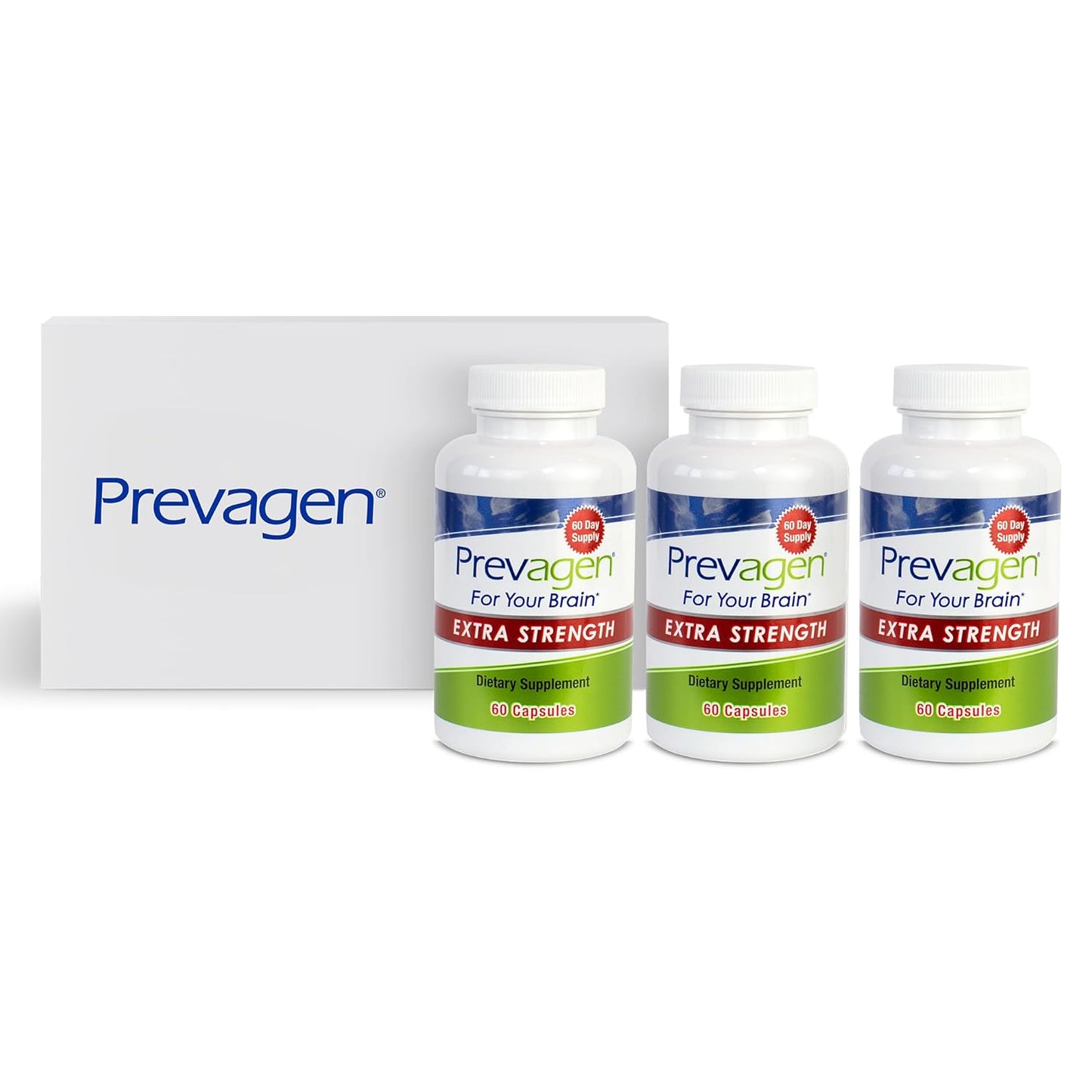 Prevagen Extra Strength Brain Supplement with Vitamin D3 - 180 Caps