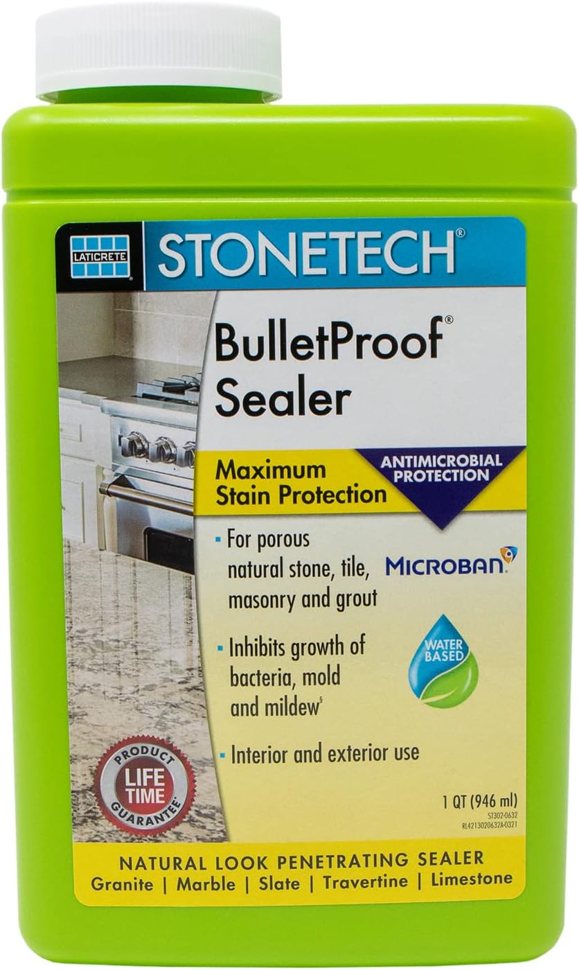 STONETECH Bulletproof Sealer for Natural Stone Protection