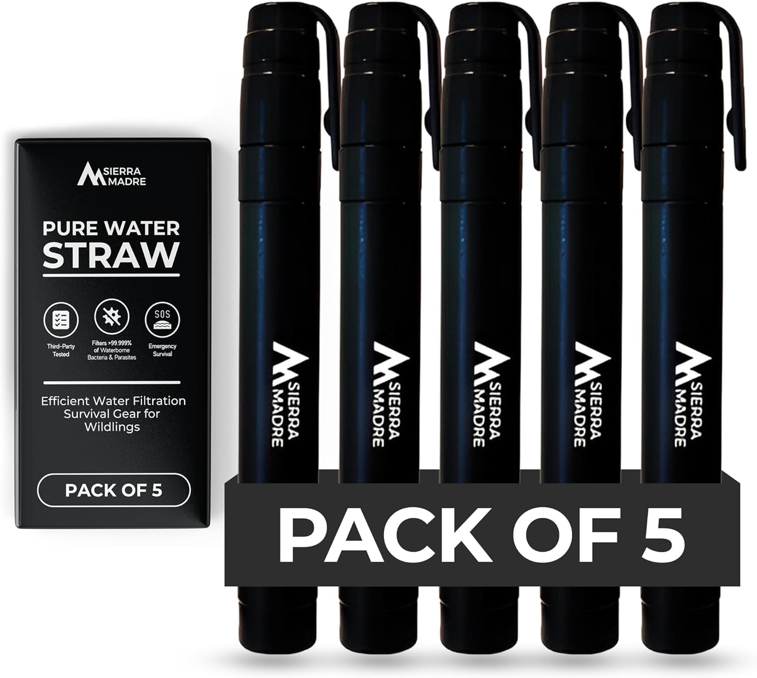 Sierra Madre Pure Water Straw: Lightweight Water Filter for Travel
