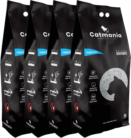 Superior Odor Control with Catmania Turkish White Clumping Litter