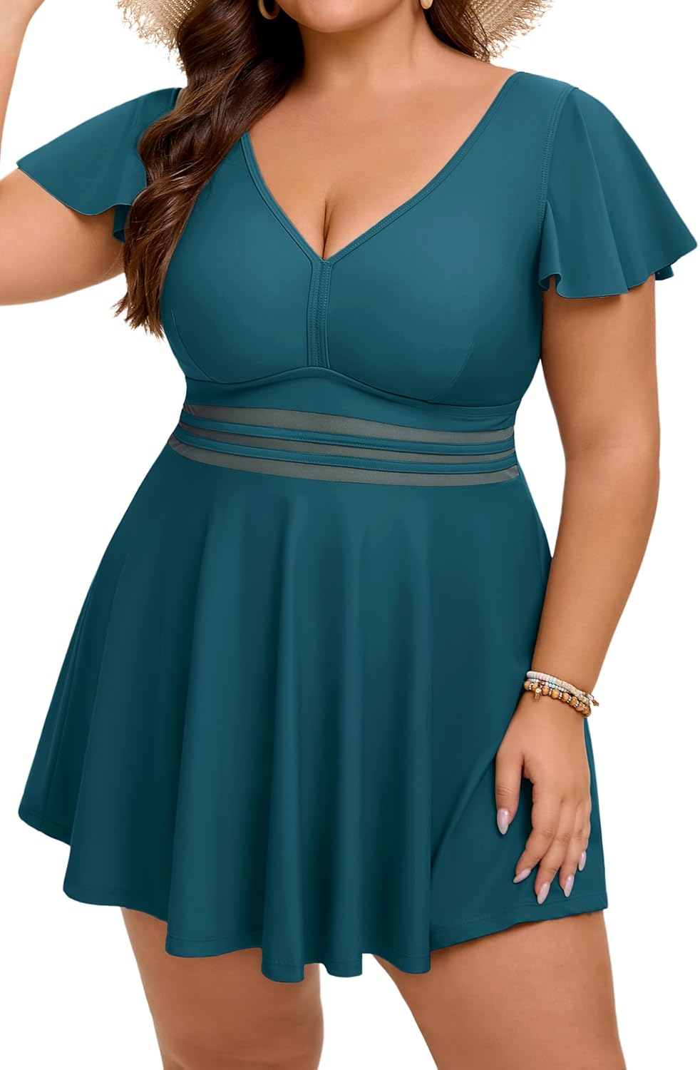Arolina Women's Plus Size Tankini Swimsuits for Stylish Comfort
