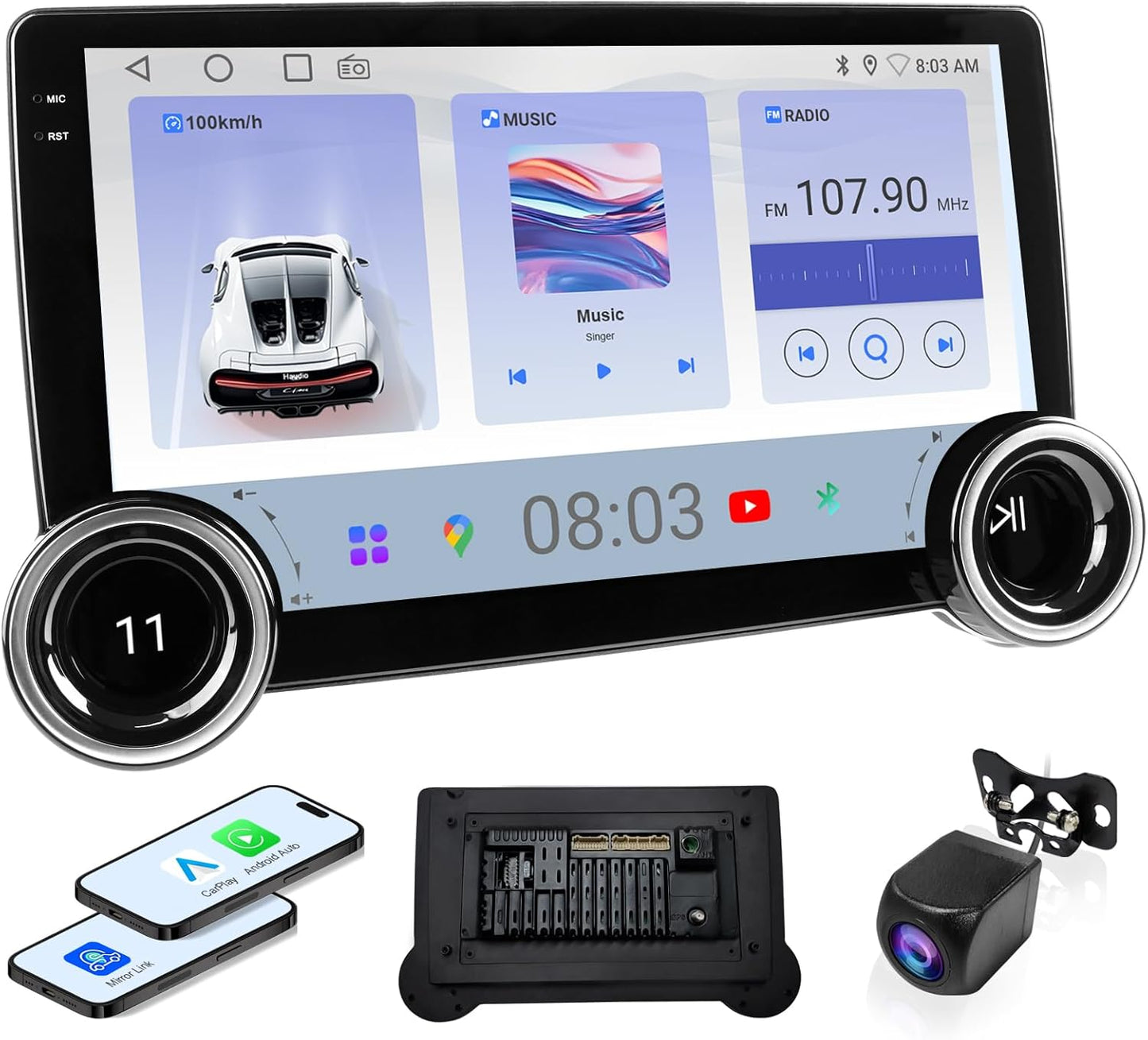 10.1 Inch Wireless CarPlay & Android Auto Car Stereo Review