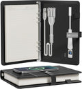 A5 Binder Notebooks Travelers Notebook with Power Bank & 15W Wireless