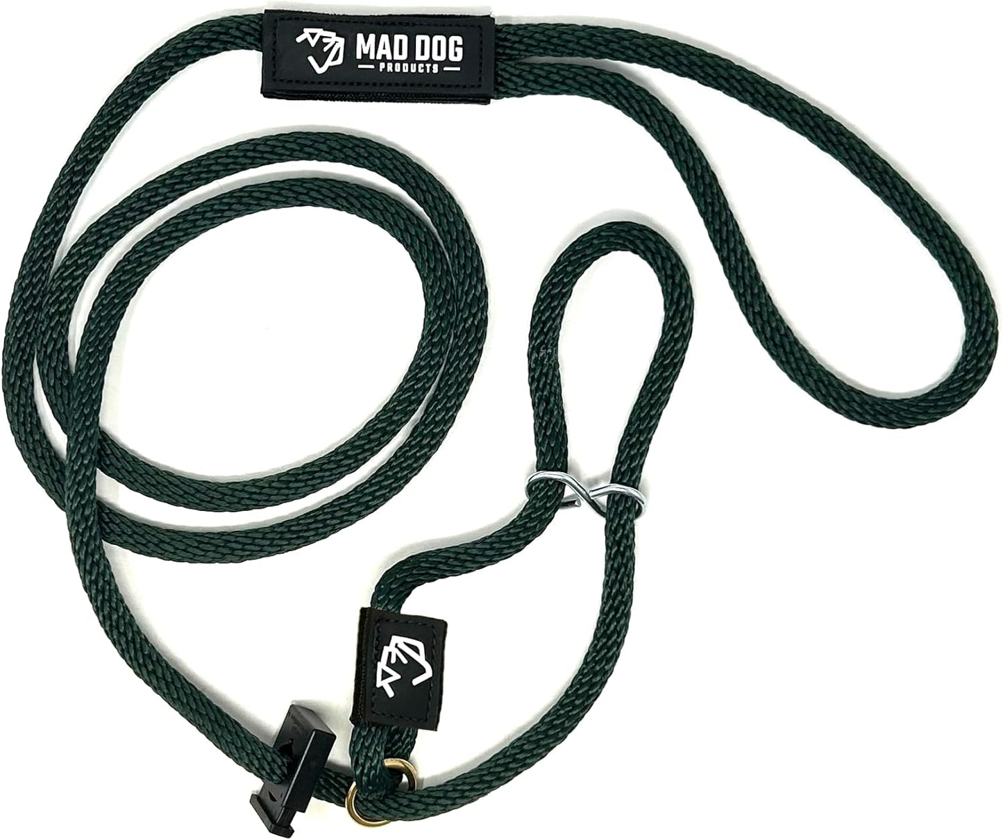 Mad Dog Easy Leader Dog Leash 1/2in x 6ft for Training
