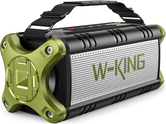 Powerful 90W Bluetooth Speaker: Deep Bass, Hi-Fi Sound, Waterproof - Perfect for Outdoor Fun!
