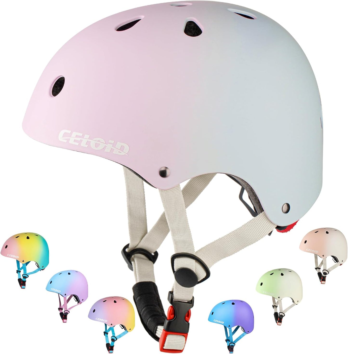 Kids Bike Helmet for Ages 2-14, Adjustable Multi-Sport Safety Gear