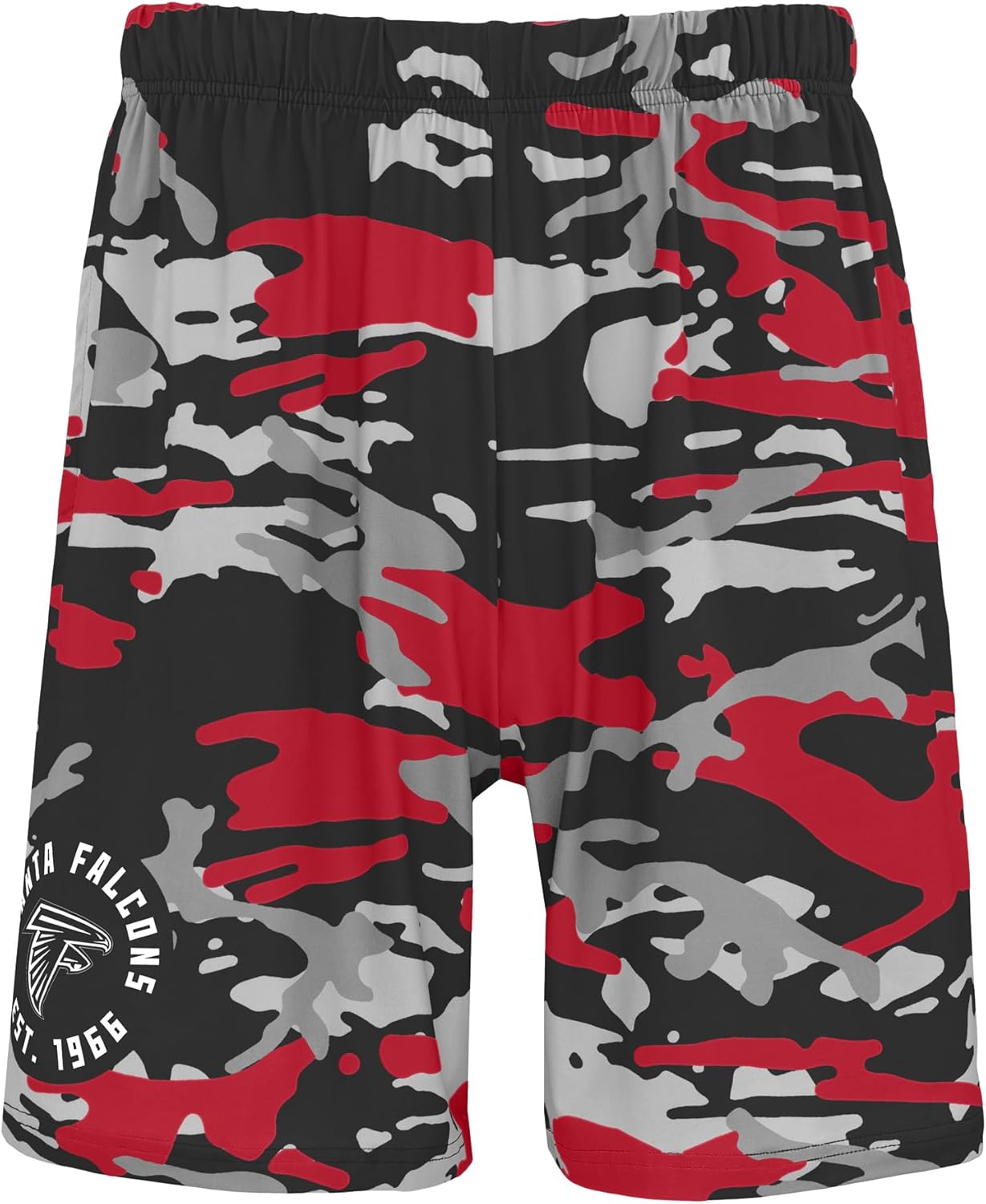 Zubaz NFL Men's 7 Inseam Shorts in Vibrant Camo Styles
