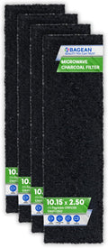 Microwave Charcoal Filter 10.15 x 2.5 - Replaces Frigidaire OTRFILTER