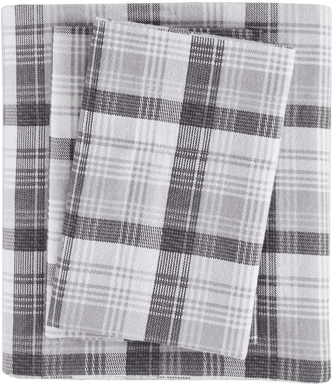 Woolrich Cotton Sheet Set for Cozy King Size Bedding Comfort