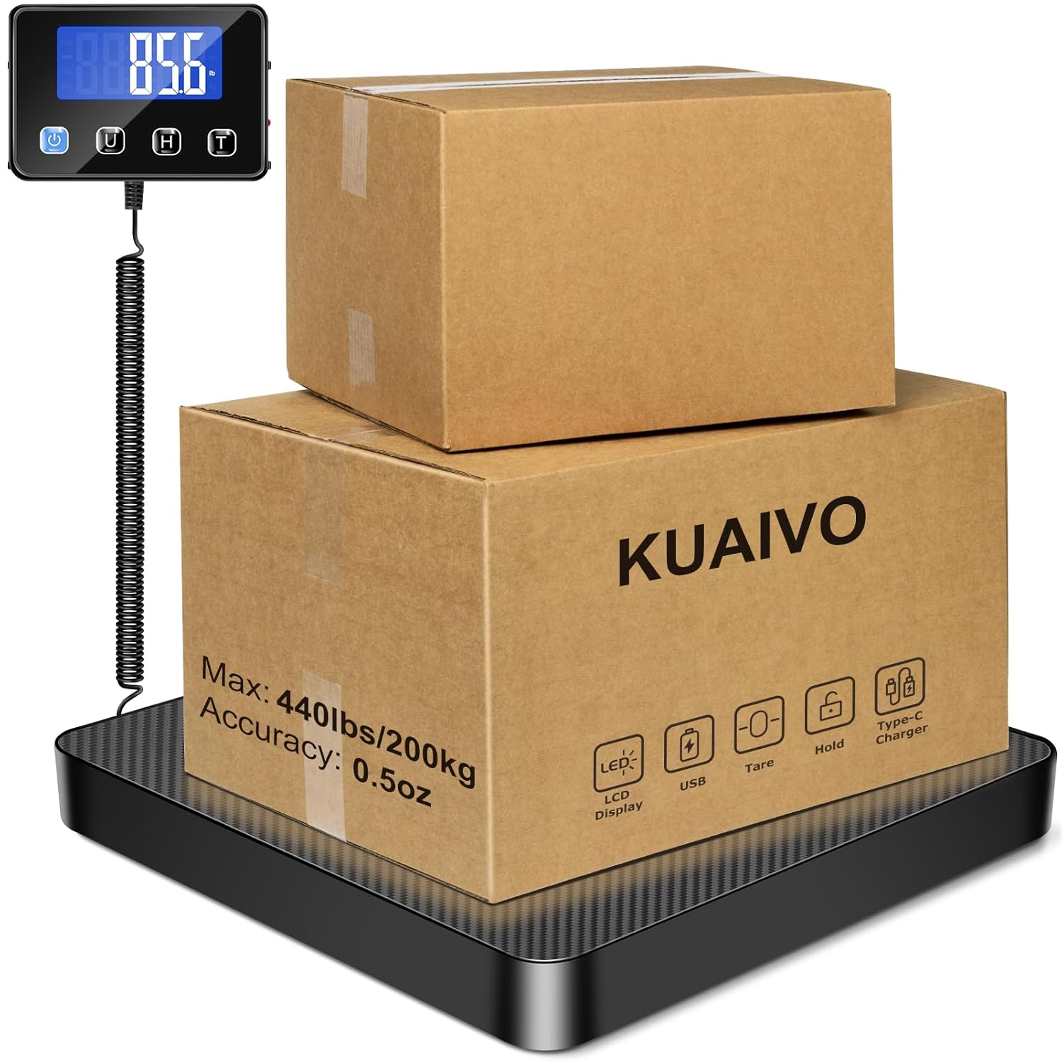 440lb Shipping Scale with High Accuracy for Home and Business