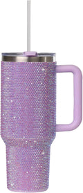 Grenada 40oz Rhinestone Tumbler - 40oz Insulated Bling Bottle