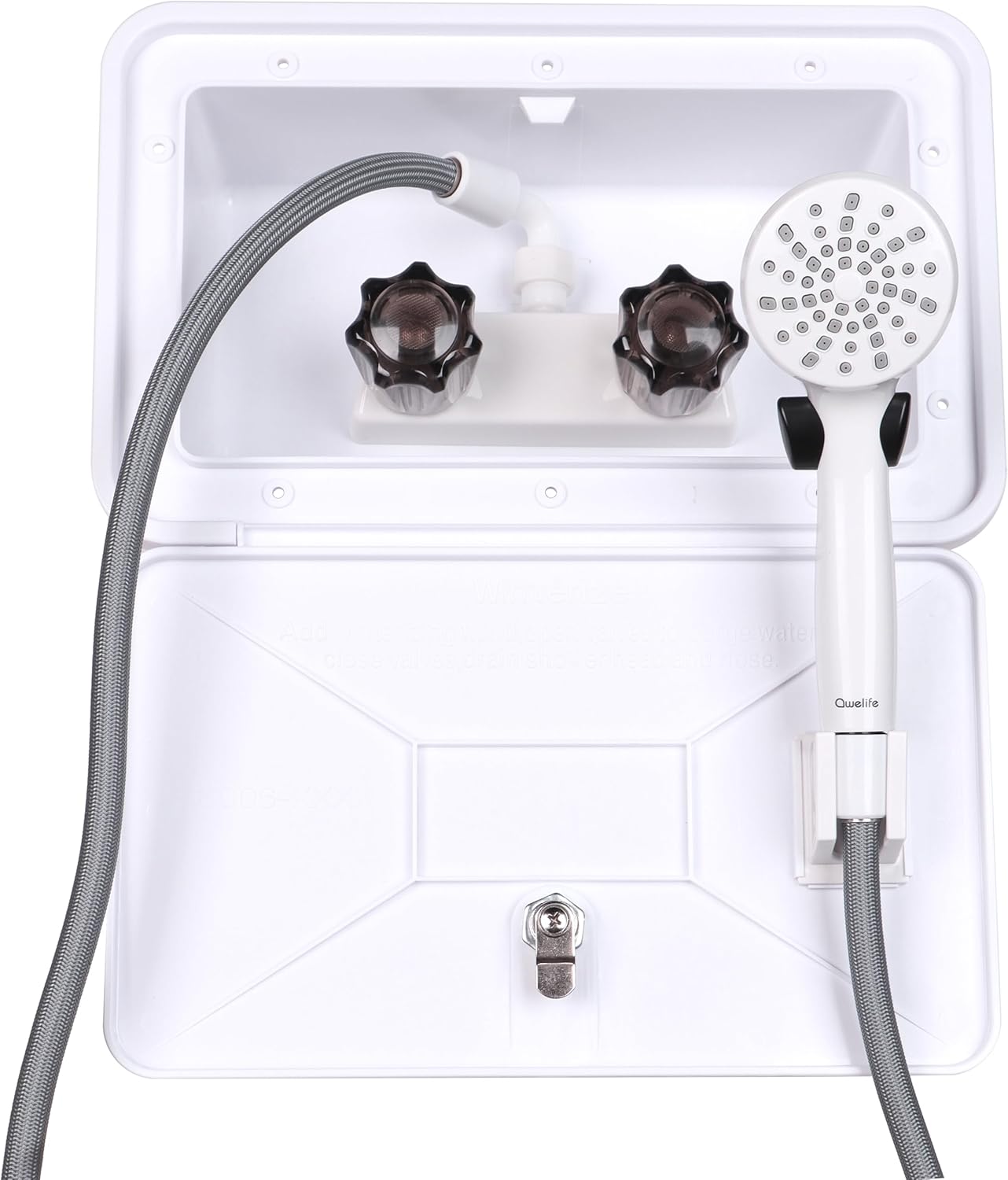 RV Outdoor Shower Box Kit for Easy Installation and Use