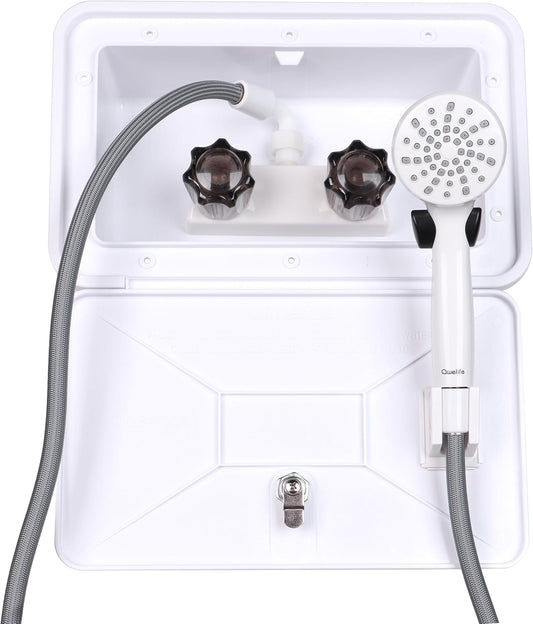 RV Outdoor Shower Box Kit for Easy Installation and Use
