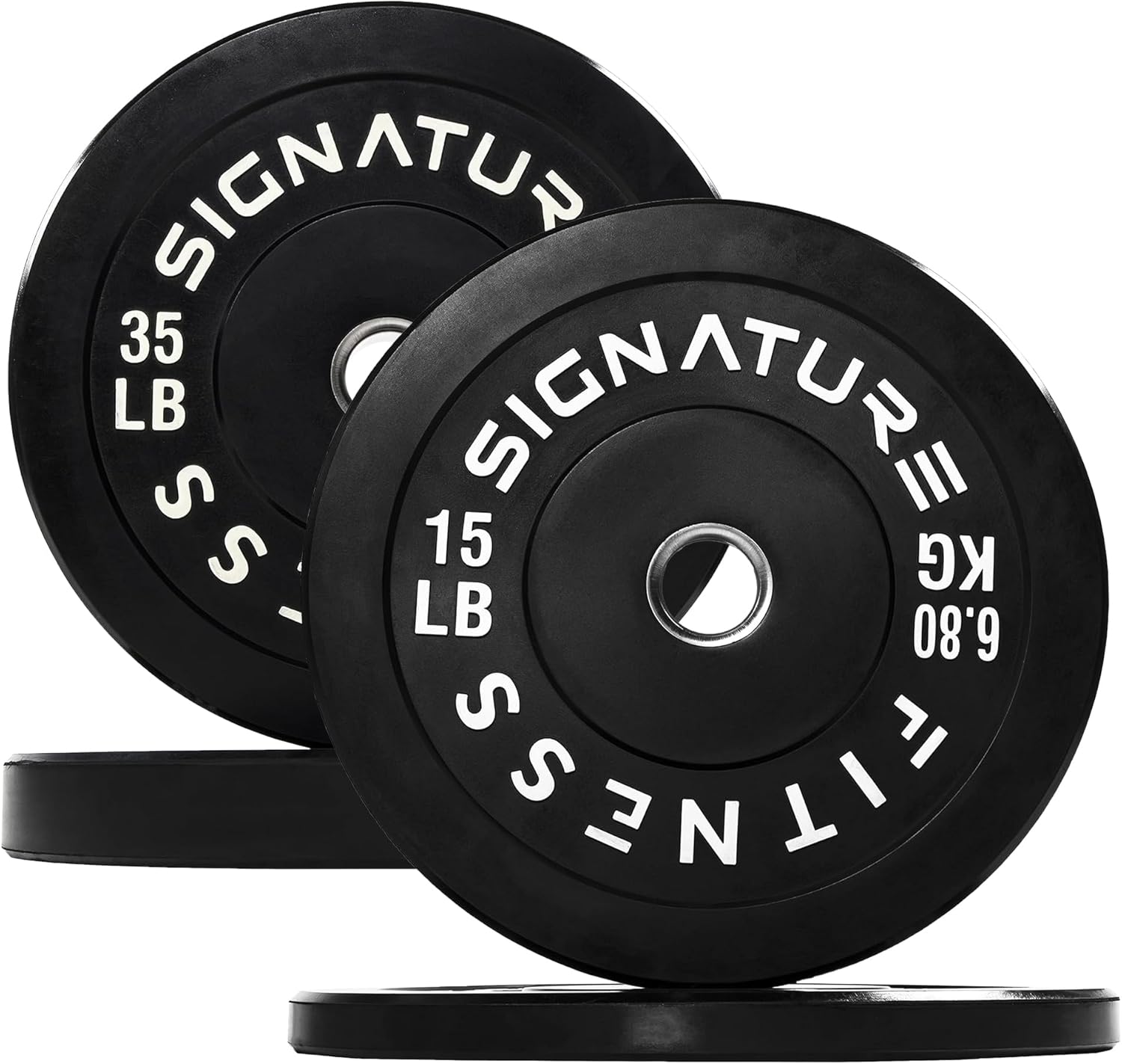 Olympic Bumper Plates Set for Strength Training & Weightlifting