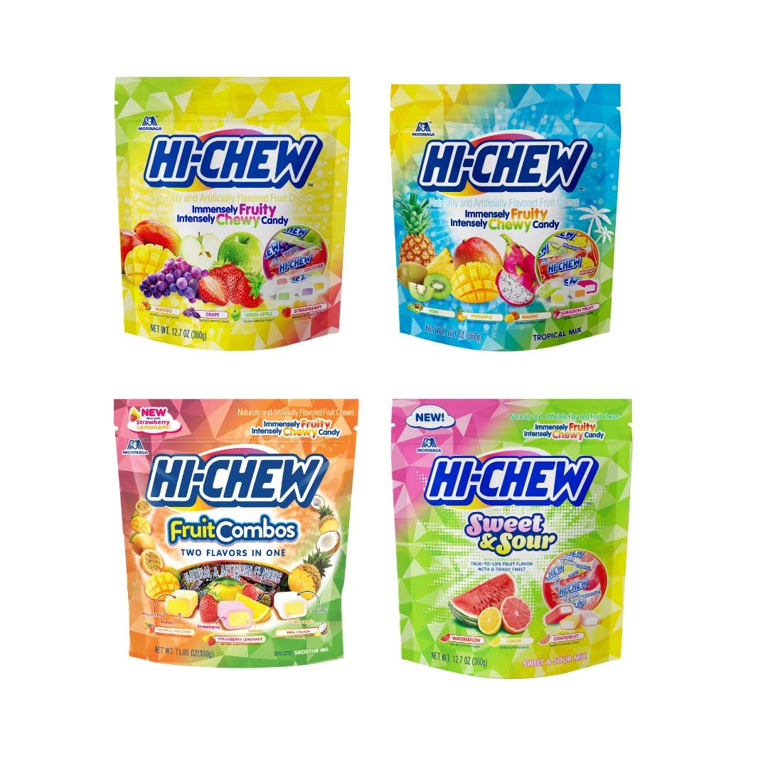 HI-CHEW Variety Mix Bulk - Tropical Fruit Combos for Sharing