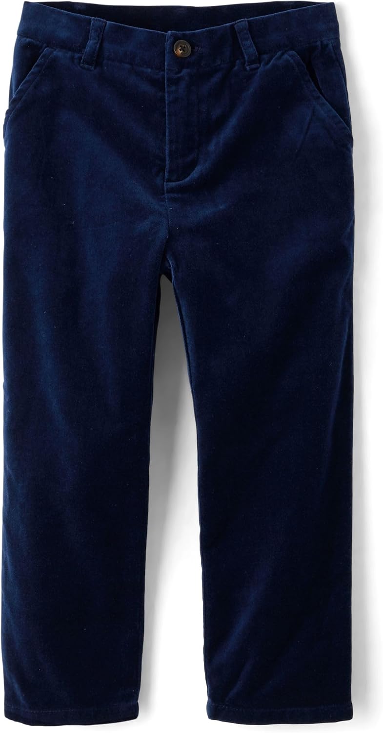 Gymboree Boys Velvet Dress Pants for Toddlers - Stylish Comfort