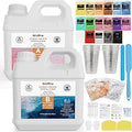 Nicpro 72OZ Crystal Clear Epoxy Resin Kit - Complete Starter Bundle
